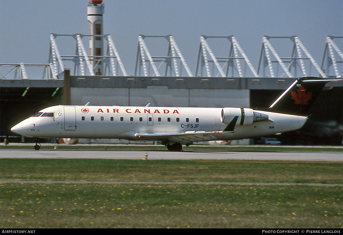 Aircraft Photo of C-FSJF | Canadair CRJ-100ER (CL-600-2B19) | Air Canada | AirHistory.net #318990