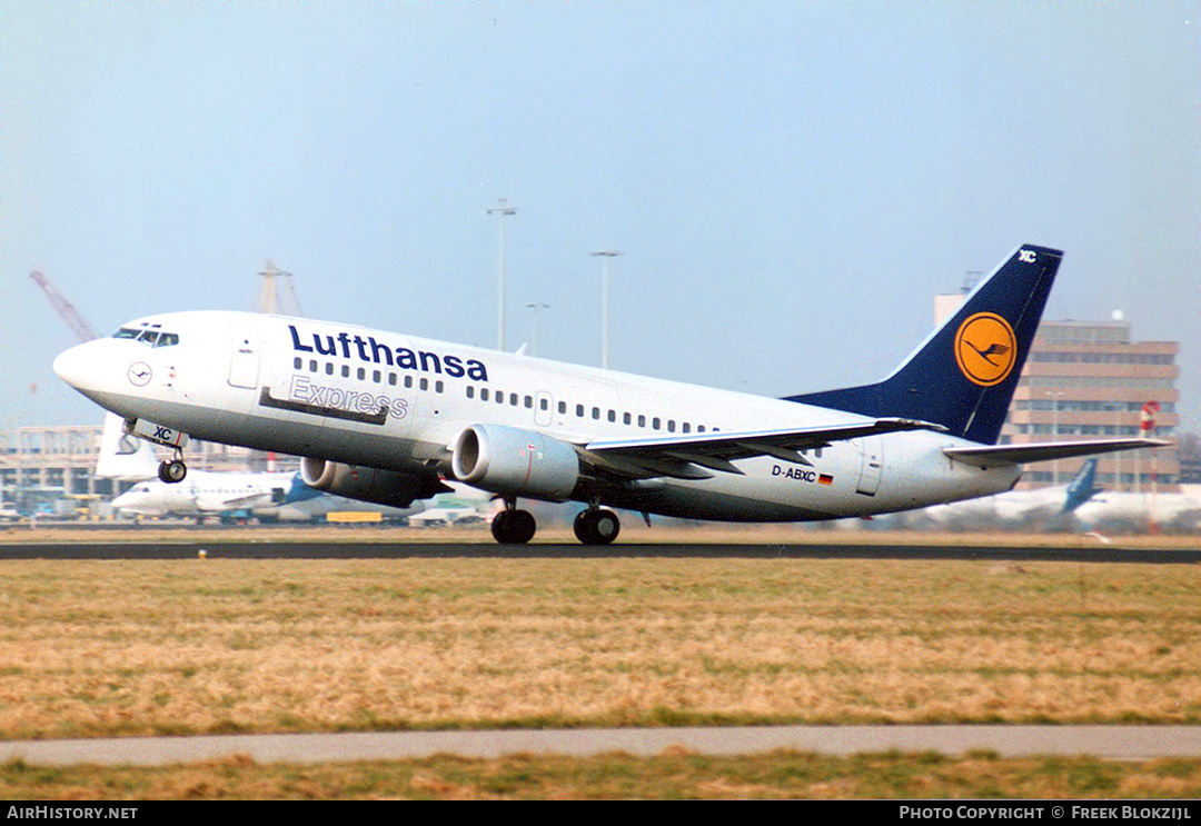 Aircraft Photo of D-ABXC | Boeing 737-330(QC) | Lufthansa Express | AirHistory.net #319000