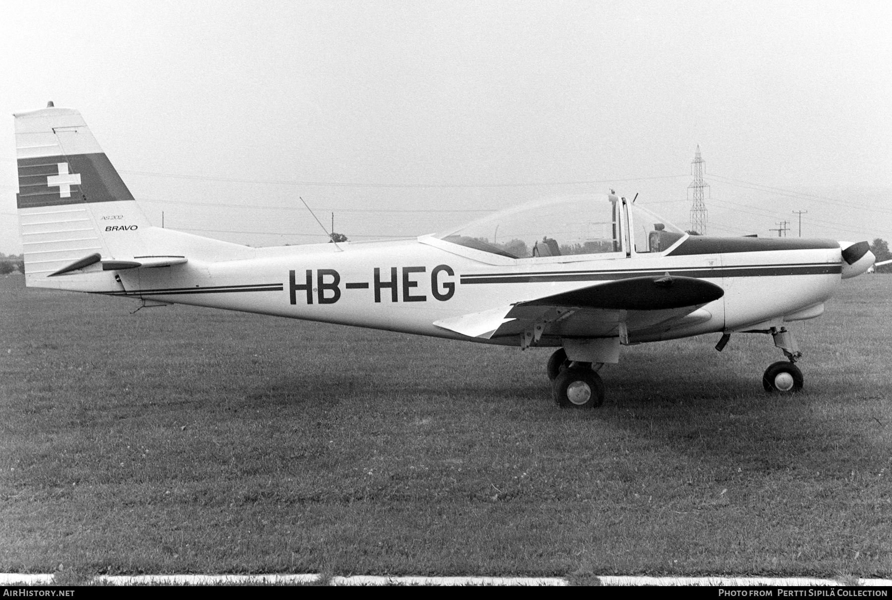 Aircraft Photo of HB-HEG | FFA AS-202/15 Bravo | AirHistory.net #319014