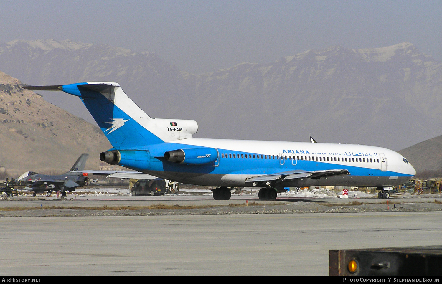 Aircraft Photo of YA-FAM | Boeing 727-223 | Ariana Afghan Airlines | AirHistory.net #319045