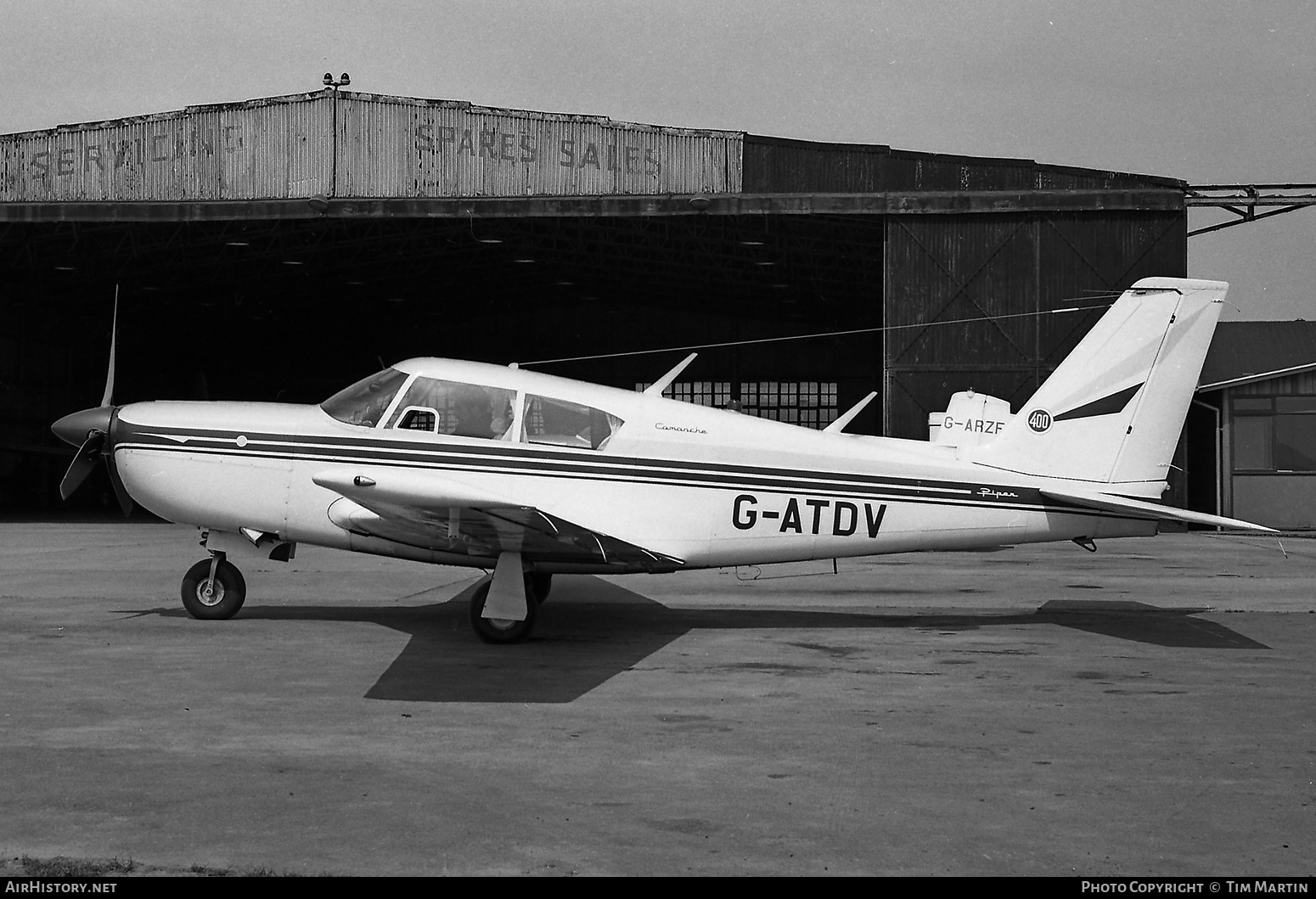 Aircraft Photo of G-ATDV | Piper PA-24-400 Comanche 400 | AirHistory.net #319053