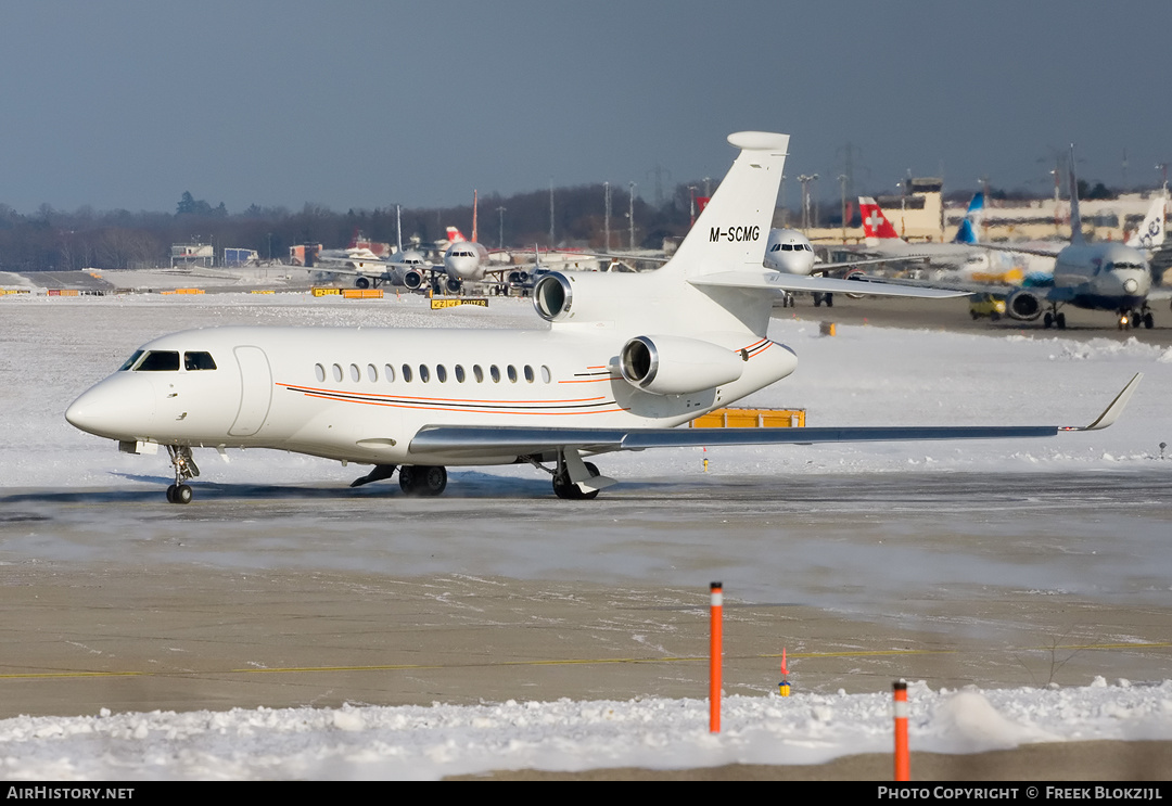 Aircraft Photo of M-SCMG | Dassault Falcon 7X | AirHistory.net #319062