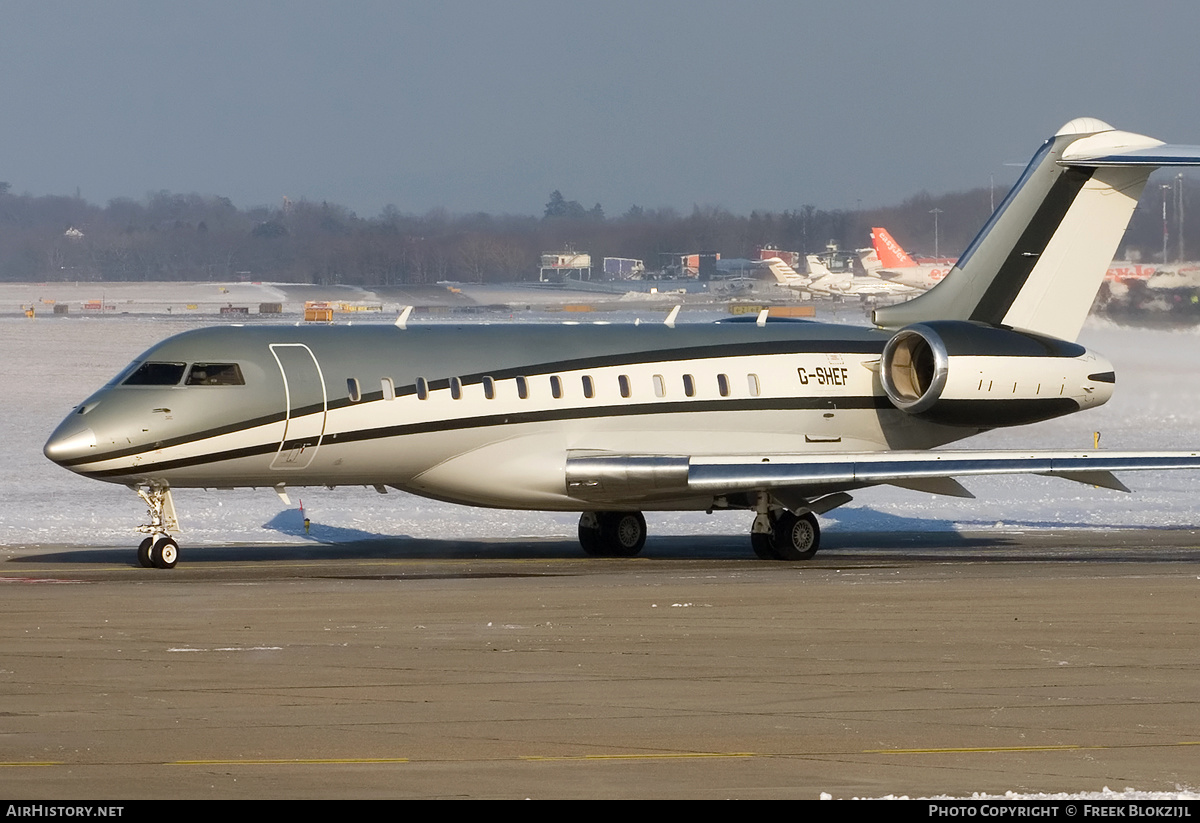 Aircraft Photo of G-SHEF | Bombardier Global Express XRS (BD-700-1A10) | AirHistory.net #319064