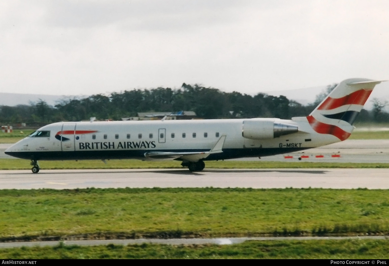 Aircraft Photo of G-MSKT | Bombardier CRJ-200LR (CL-600-2B19) | British Airways | AirHistory.net #319069