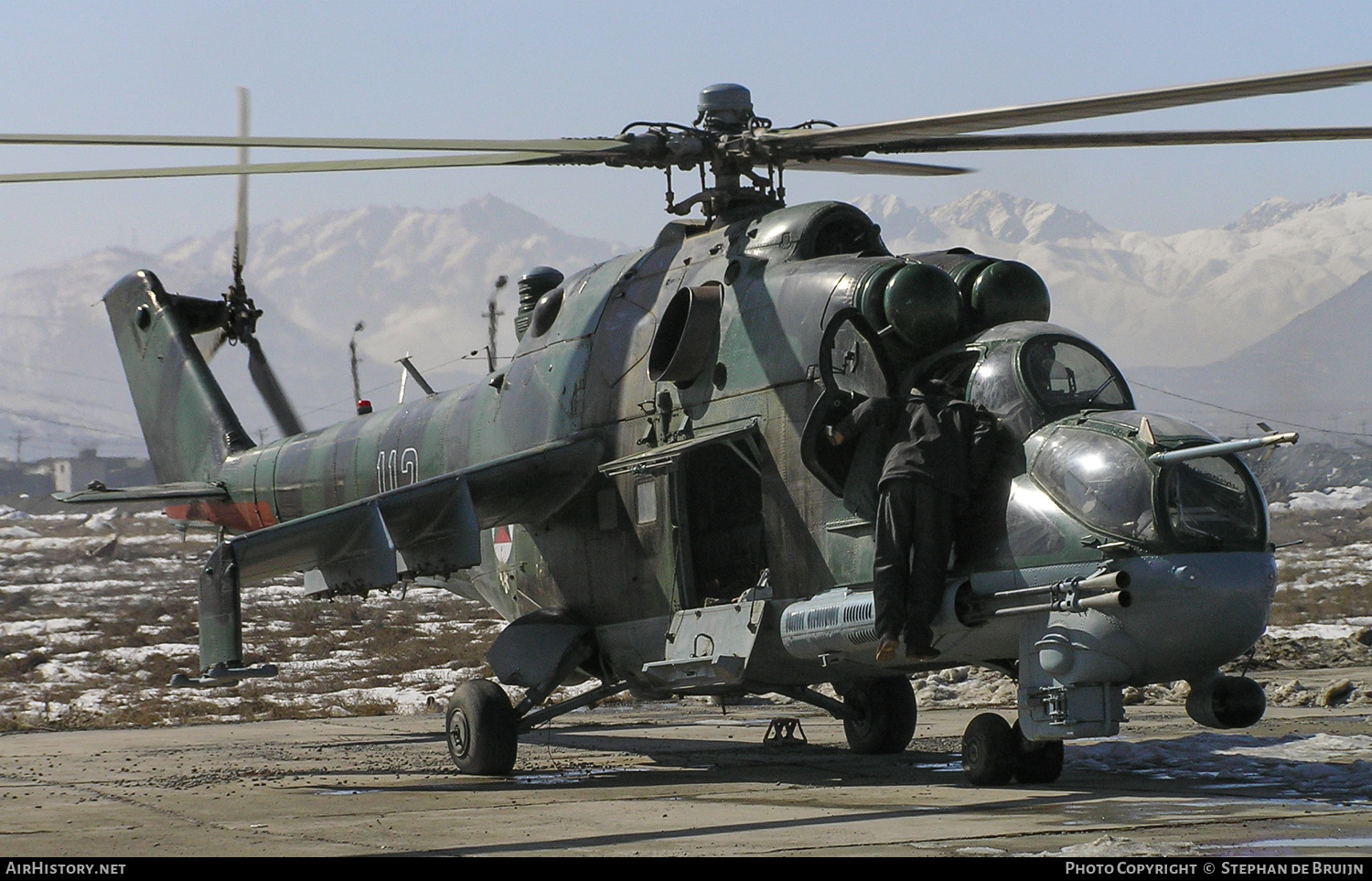 Aircraft Photo of 112 | Mil Mi-24P | Afghanistan - Air Force | AirHistory.net #319079