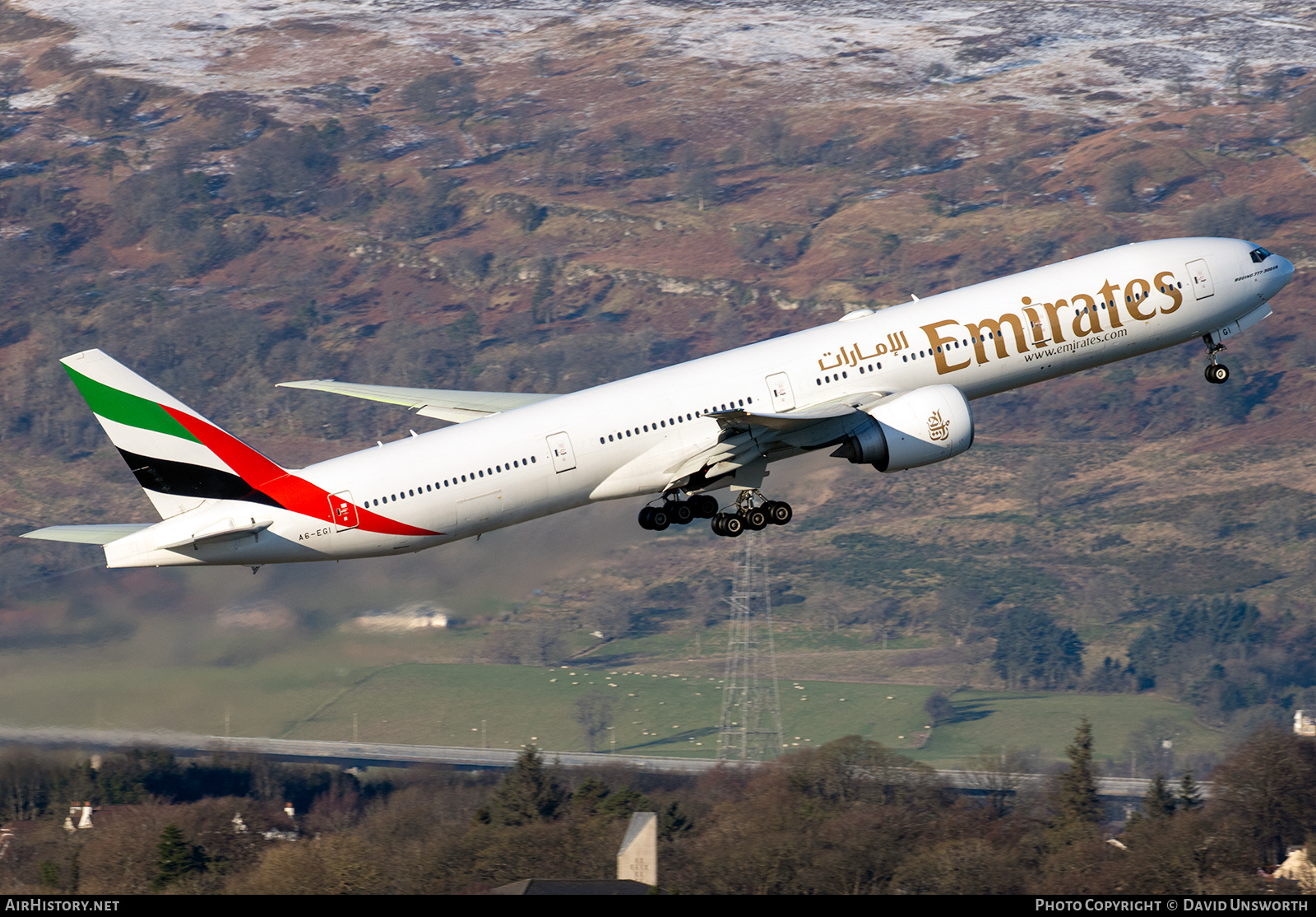Aircraft Photo of A6-EGI | Boeing 777-31H/ER | Emirates | AirHistory.net #319082