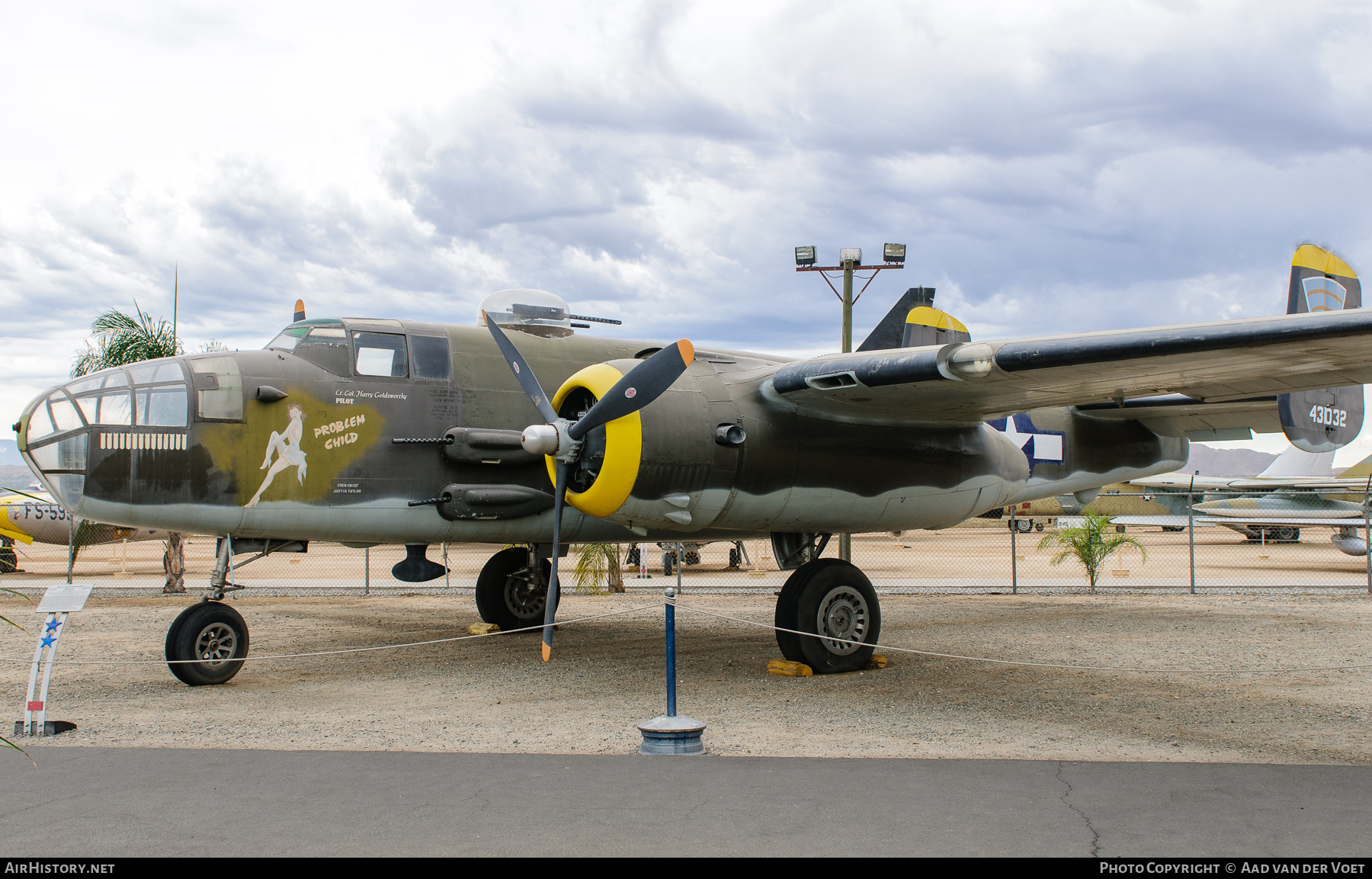 Aircraft Photo of 44-31032 / 431032 | North American B-25J Mitchell | USA - Air Force | AirHistory.net #319091