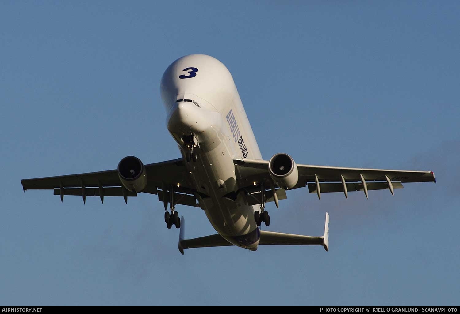 Aircraft Photo of F-GSTC | Airbus A300B4-608ST Beluga (Super Transporter) | Airbus Transport International | AirHistory.net #319093