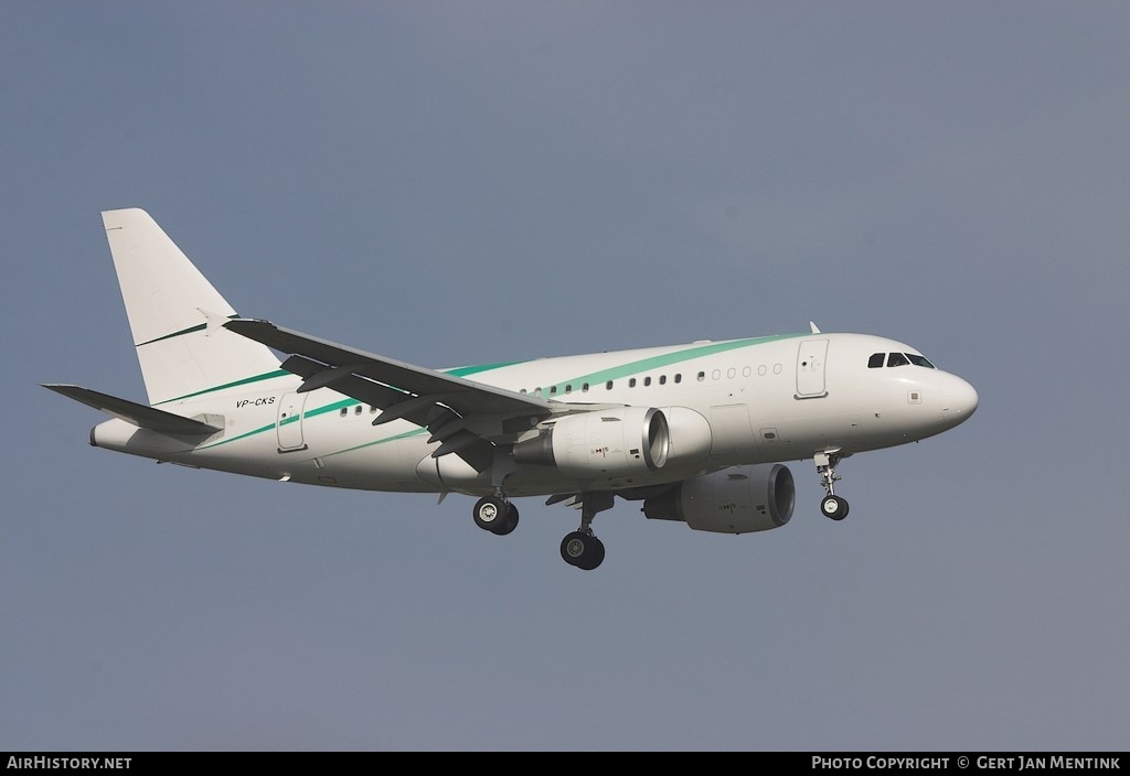 Aircraft Photo of VP-CKS | Airbus ACJ318 (A318-112/CJ) | AirHistory.net #319094