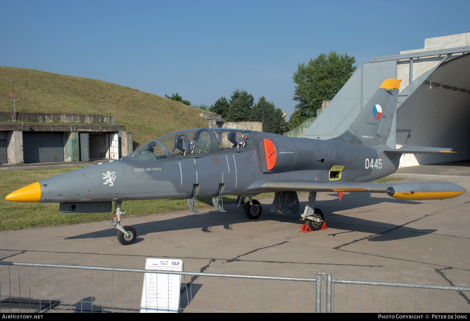 Aircraft Photo of 0445 | Aero L-39C Albatros | Czechia - Air Force | AirHistory.net #319102