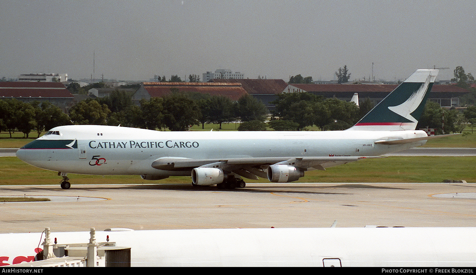 Aircraft Photo of VR-HVZ | Boeing 747-267F/SCD | Cathay Pacific Airways Cargo | AirHistory.net #319105