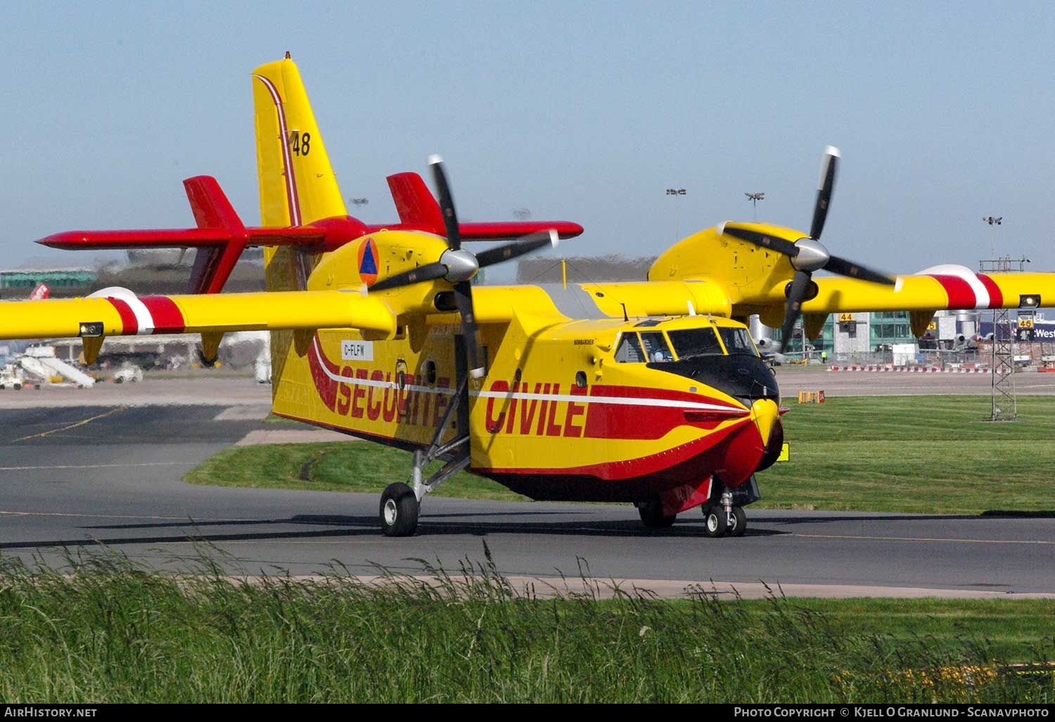 Aircraft Photo of C-FLFW | Bombardier CL-415 (CL-215-6B11) | Sécurité Civile | AirHistory.net #319111