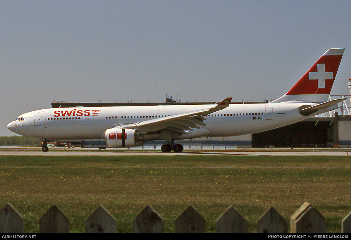 Aircraft Photo of HB-IQJ | Airbus A330-223 | Swiss International Air Lines | AirHistory.net #319115