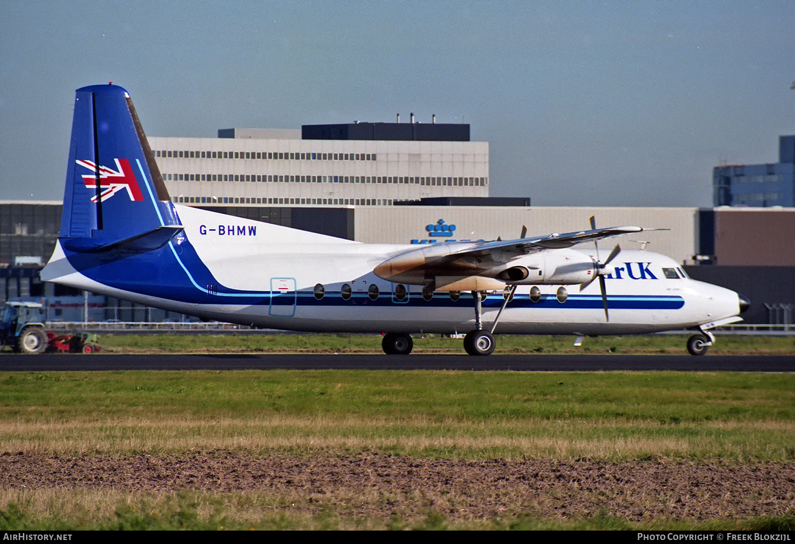 Aircraft Photo of G-BHMW | Fokker F27-200 Friendship | Air UK | AirHistory.net #319121