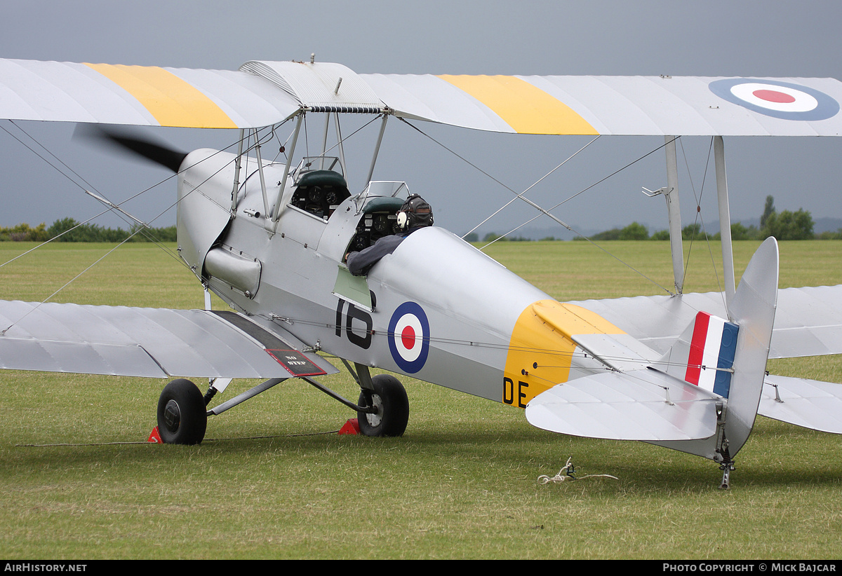 Aircraft Photo of G-ANMY / DE470 | De Havilland D.H. 82A Tiger Moth II | UK - Air Force | AirHistory.net #319132