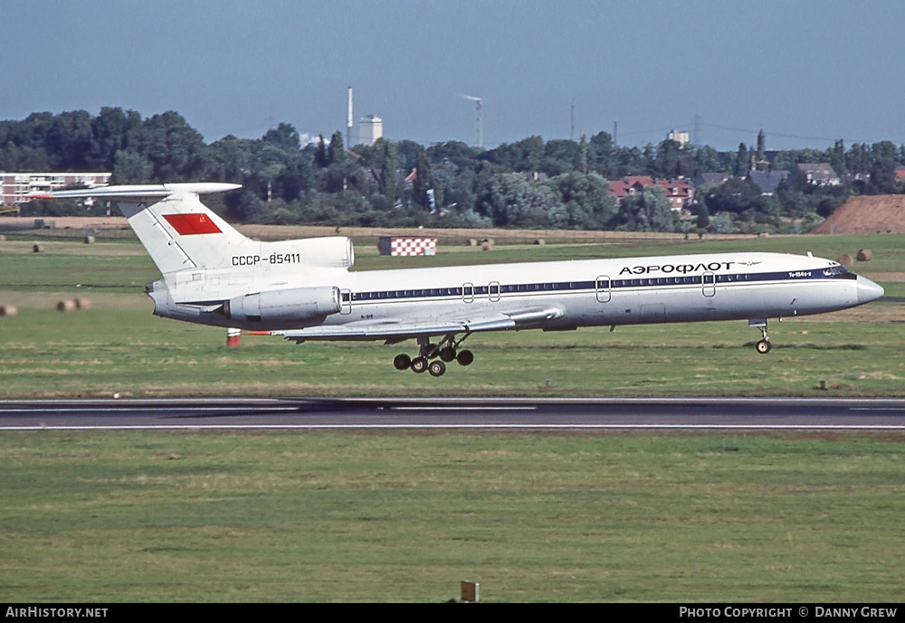 Aircraft Photo of CCCP-85411 | Tupolev Tu-154B-2 | Aeroflot | AirHistory.net #319147