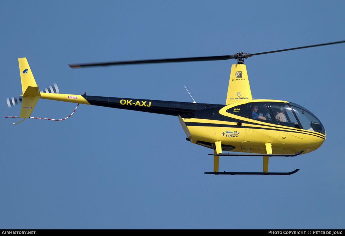 Aircraft Photo of OK-AXJ | Robinson R-44 Raven I | Blue Sky Service | AirHistory.net #319169