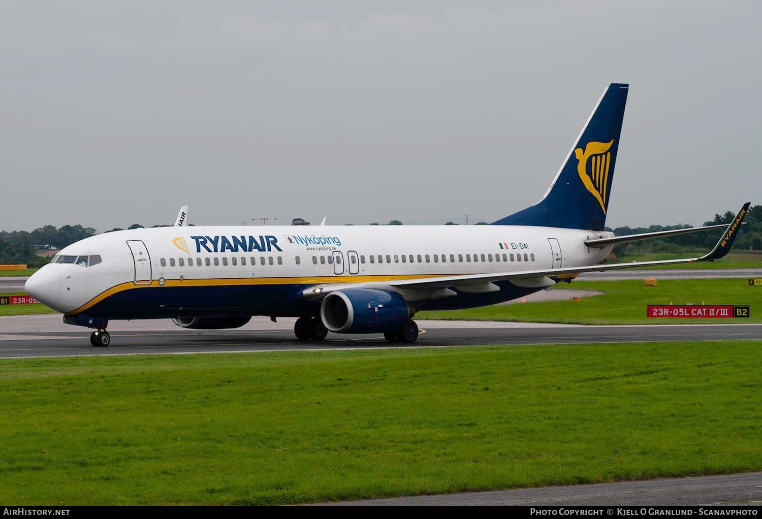 Aircraft Photo of EI-DAI | Boeing 737-8AS | Ryanair | AirHistory.net #319198