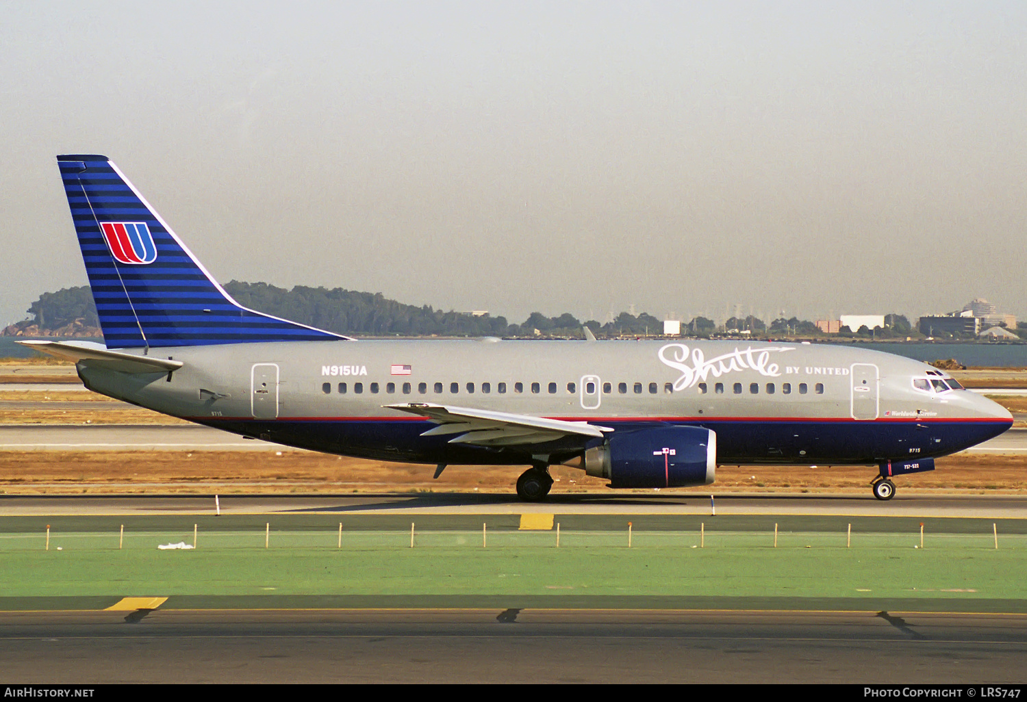 Aircraft Photo of N915UA | Boeing 737-522 | Shuttle by United | AirHistory.net #319227