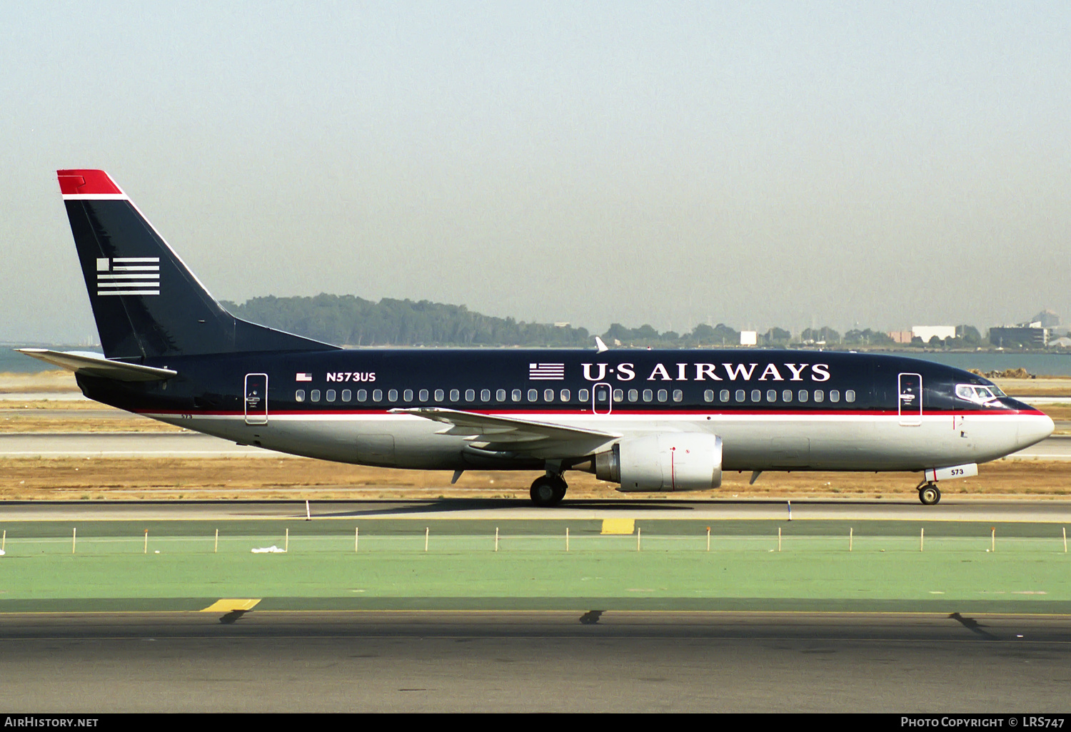 Aircraft Photo of N573US | Boeing 737-301 | US Airways | AirHistory.net #319235