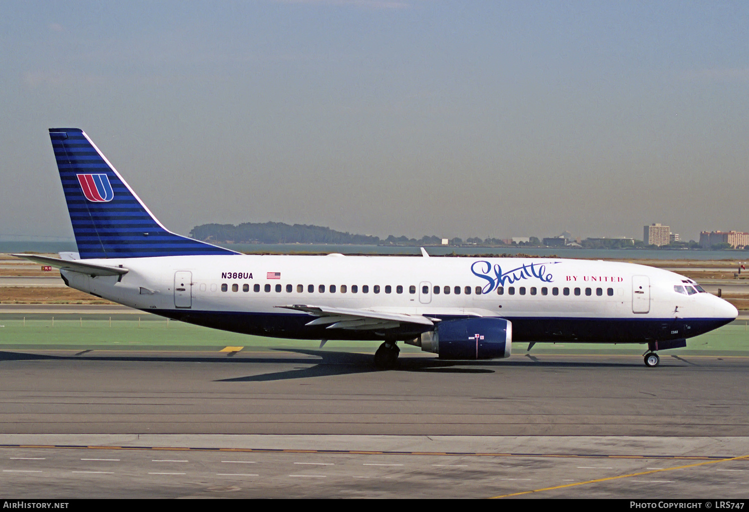 Aircraft Photo of N388UA | Boeing 737-322 | Shuttle by United | AirHistory.net #319238