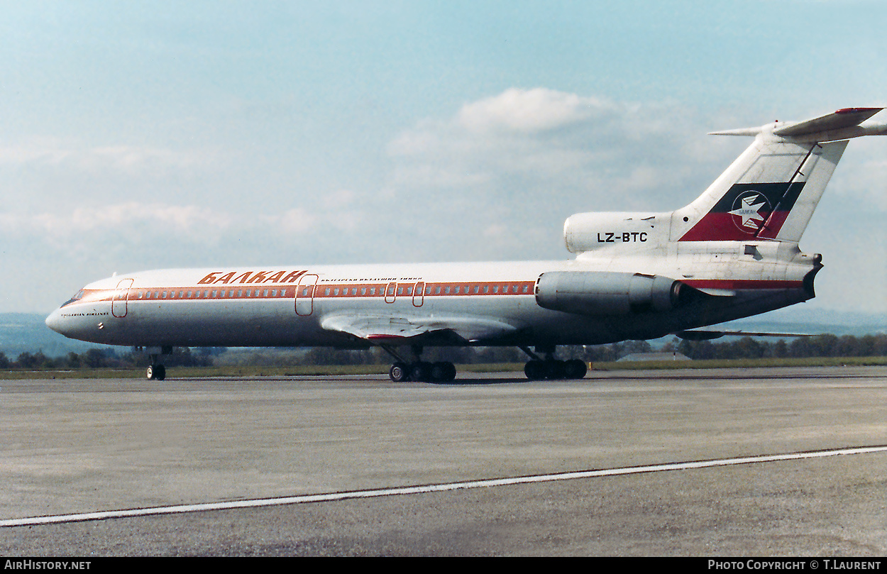 Aircraft Photo of LZ-BTC | Tupolev Tu-154 | Balkan - Bulgarian Airlines | AirHistory.net #319263