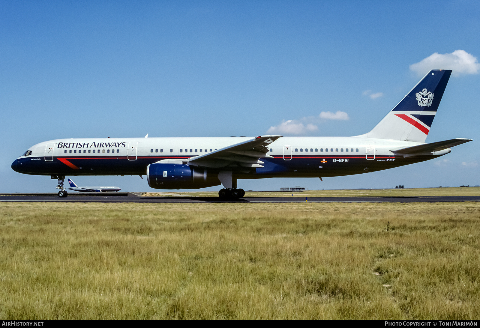 Aircraft Photo of G-BPEI | Boeing 757-236 | British Airways | AirHistory.net #319264