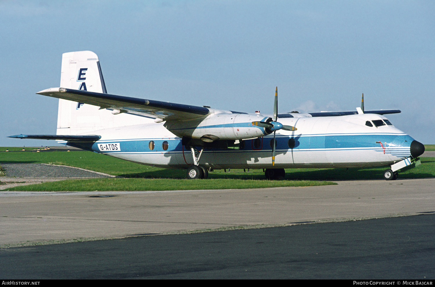 Aircraft Photo of G-ATDS | Handley Page HPR-7 Herald 209 | Express Air Freight - EAF | AirHistory.net #319278
