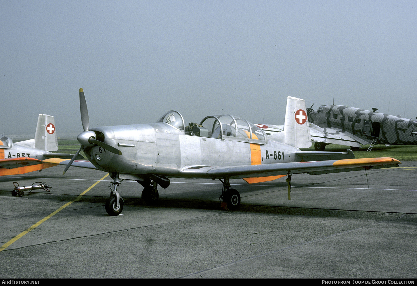 Aircraft Photo of A-861 | Pilatus P-3-05 | Switzerland - Air Force | AirHistory.net #319281