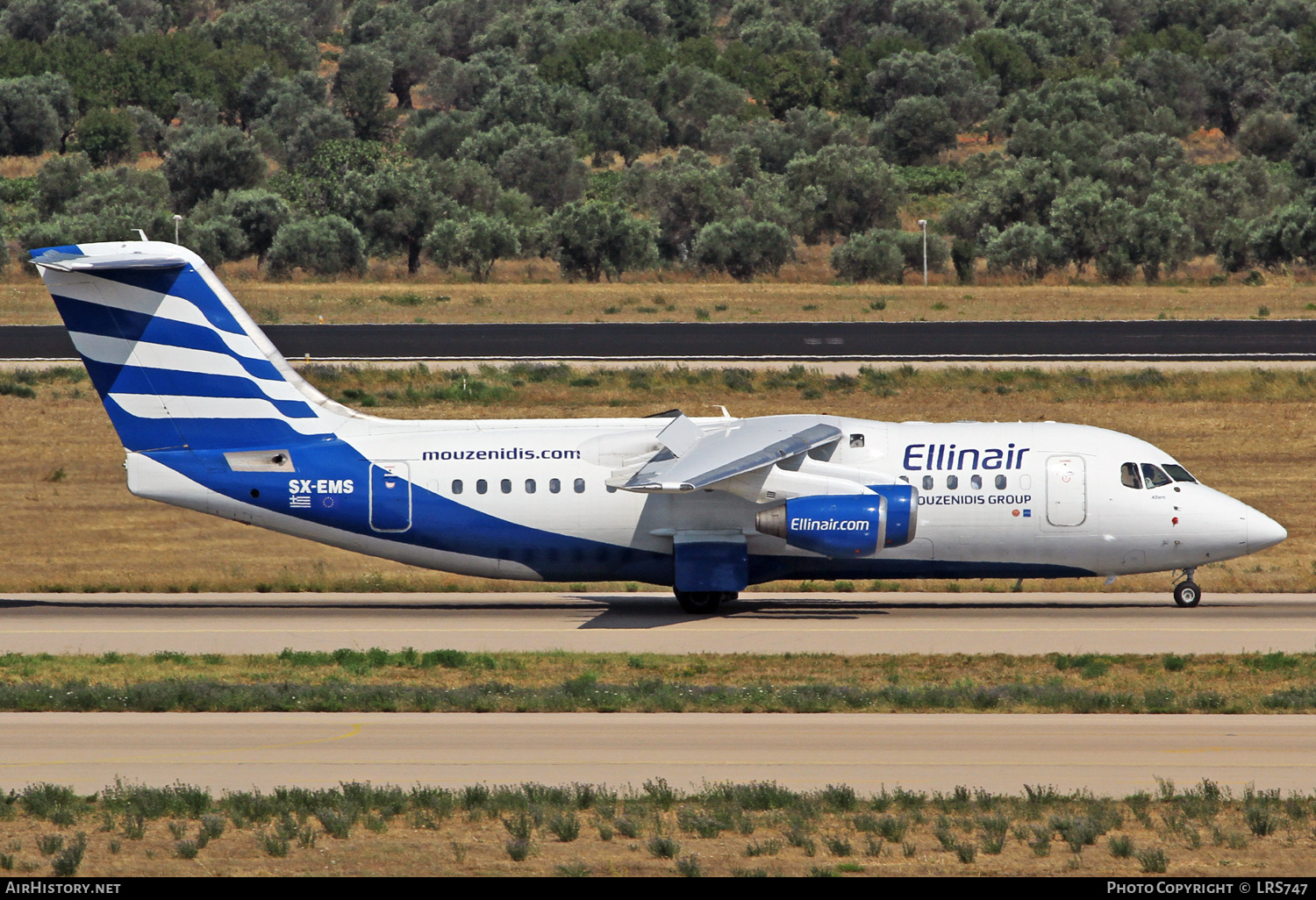 Aircraft Photo of SX-EMS | British Aerospace Avro 146-RJ85 | Ellinair | AirHistory.net #319283