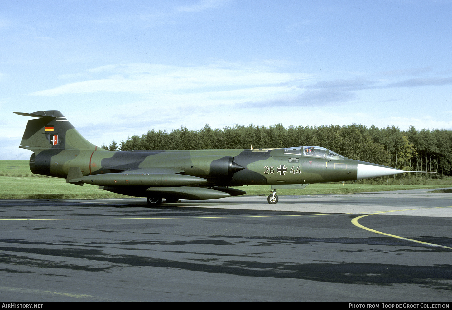 Aircraft Photo of 2644 | Lockheed F-104G Starfighter | Germany - Air Force | AirHistory.net #319289
