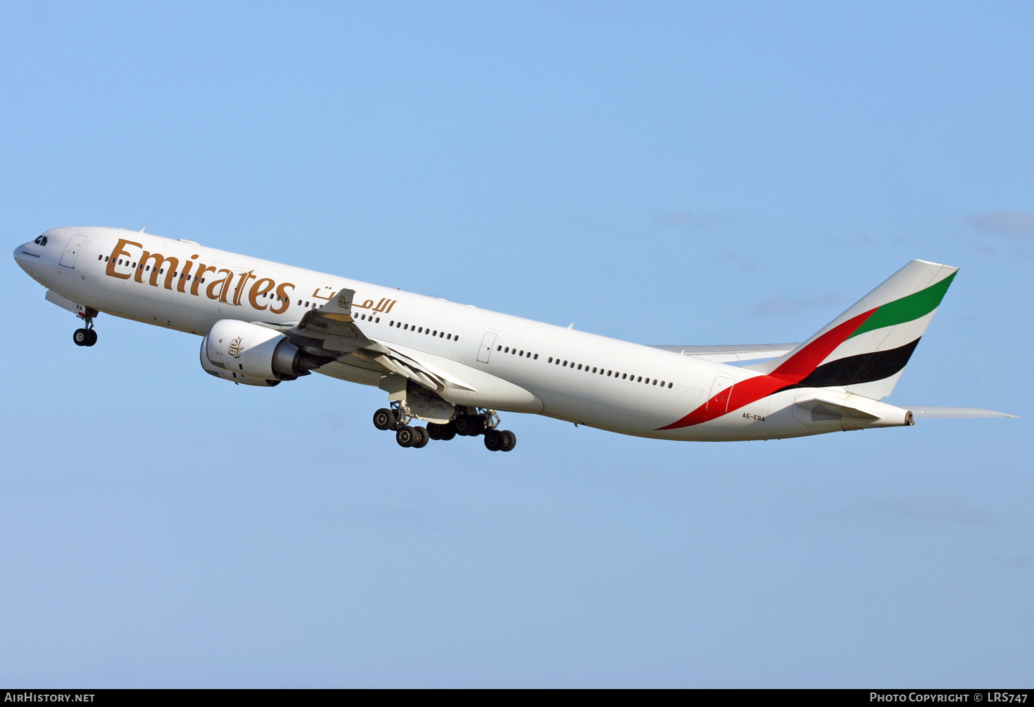 Aircraft Photo of A6-ERA | Airbus A340-541 | Emirates | AirHistory.net #319294
