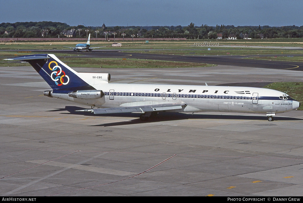 Aircraft Photo of SX-CBG | Boeing 727-230 | Olympic | AirHistory.net #319295