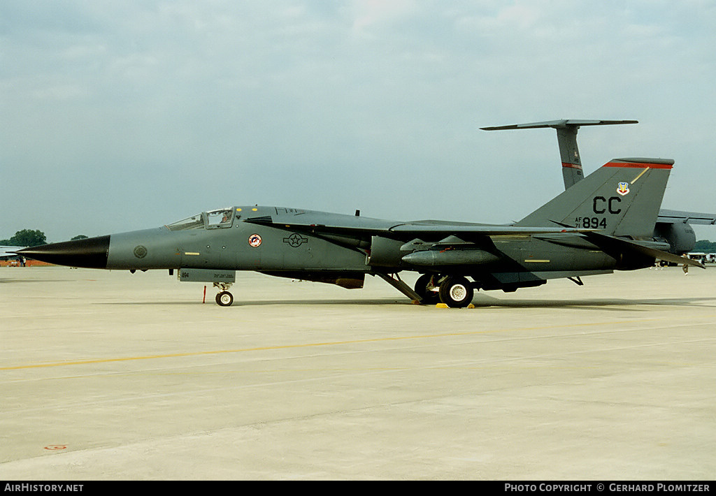 Aircraft Photo of 71-0894 | General Dynamics F-111F Aardvark | USA - Air Force | AirHistory.net #319300