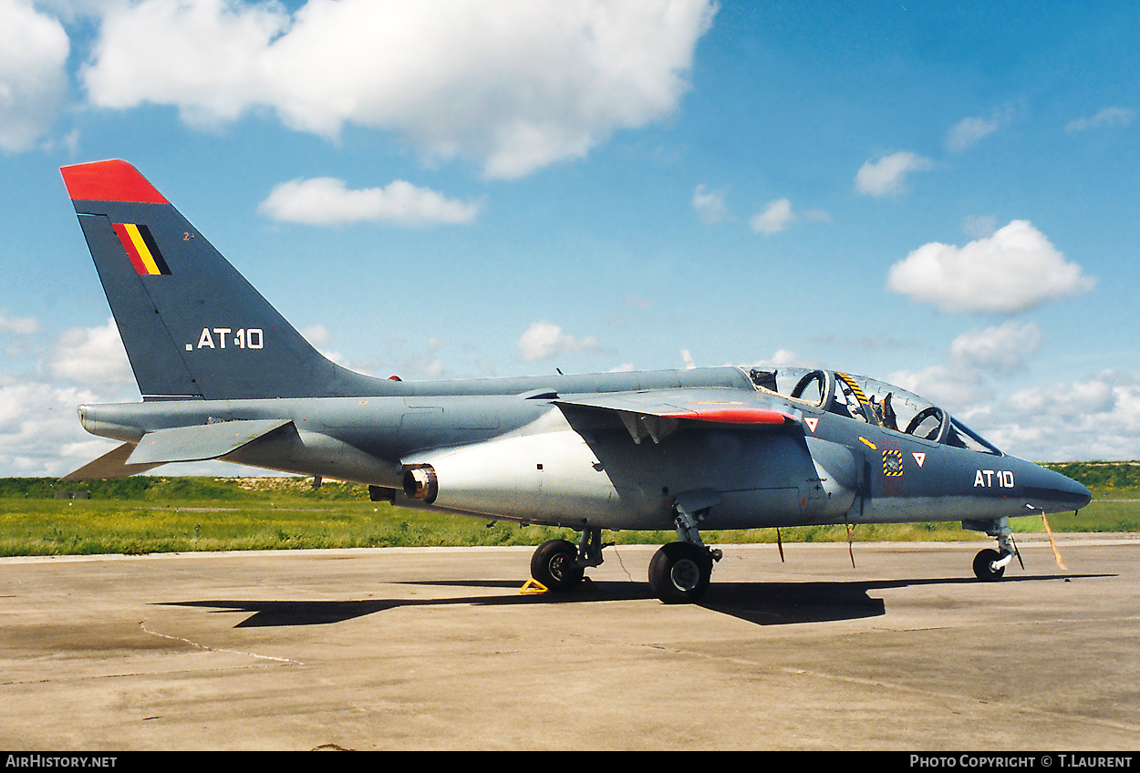 Aircraft Photo of AT10 | Dassault-Dornier Alpha Jet 1B | Belgium - Air Force | AirHistory.net #319302