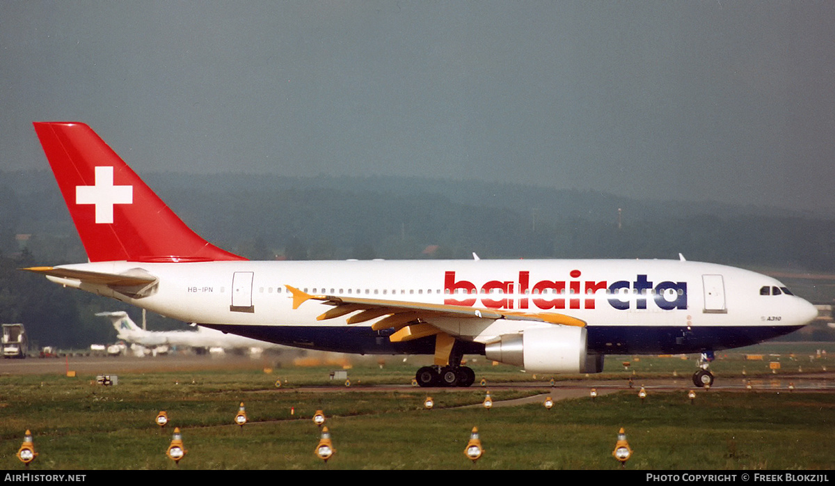 Aircraft Photo of HB-IPN | Airbus A310-325/ET | BalairCTA | AirHistory.net #319308