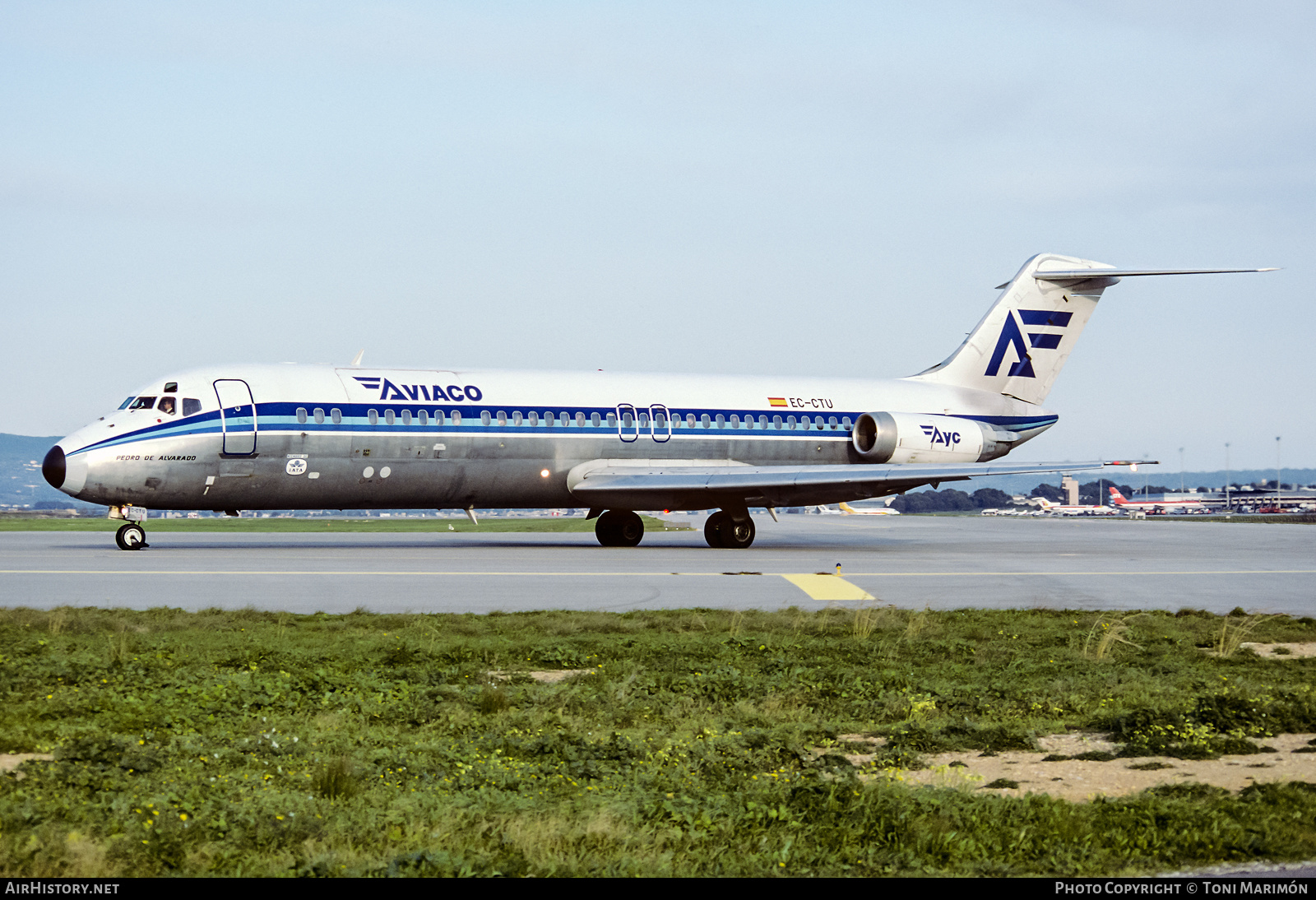 Aircraft Photo of EC-CTU | McDonnell Douglas DC-9-34CF | Aviaco | AirHistory.net #319322