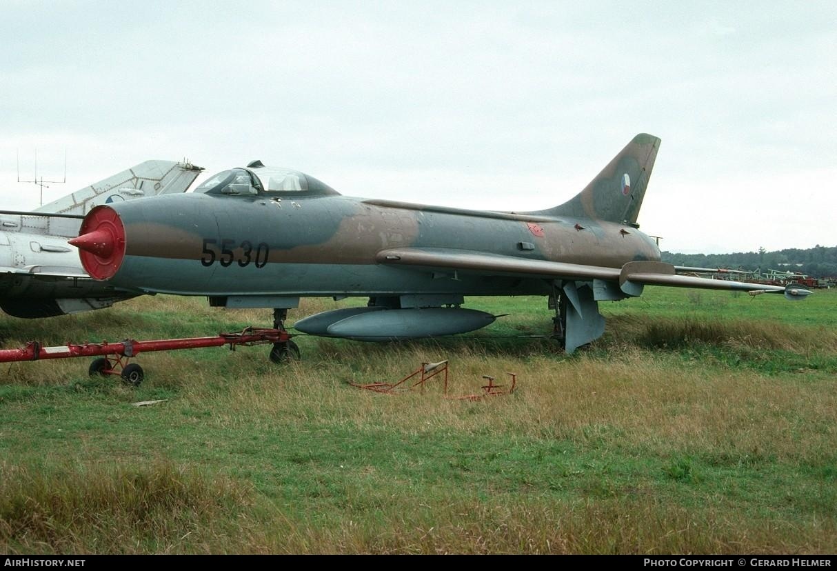 Aircraft Photo of 5530 | Sukhoi Su-7BM | Czechoslovakia - Air Force ...