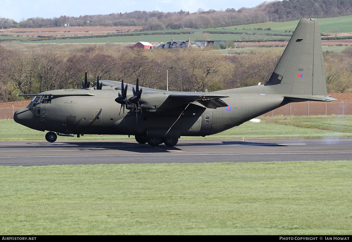 Aircraft Photo of ZH886 | Lockheed Martin C-130J Hercules C5 | UK - Air Force | AirHistory.net #319340