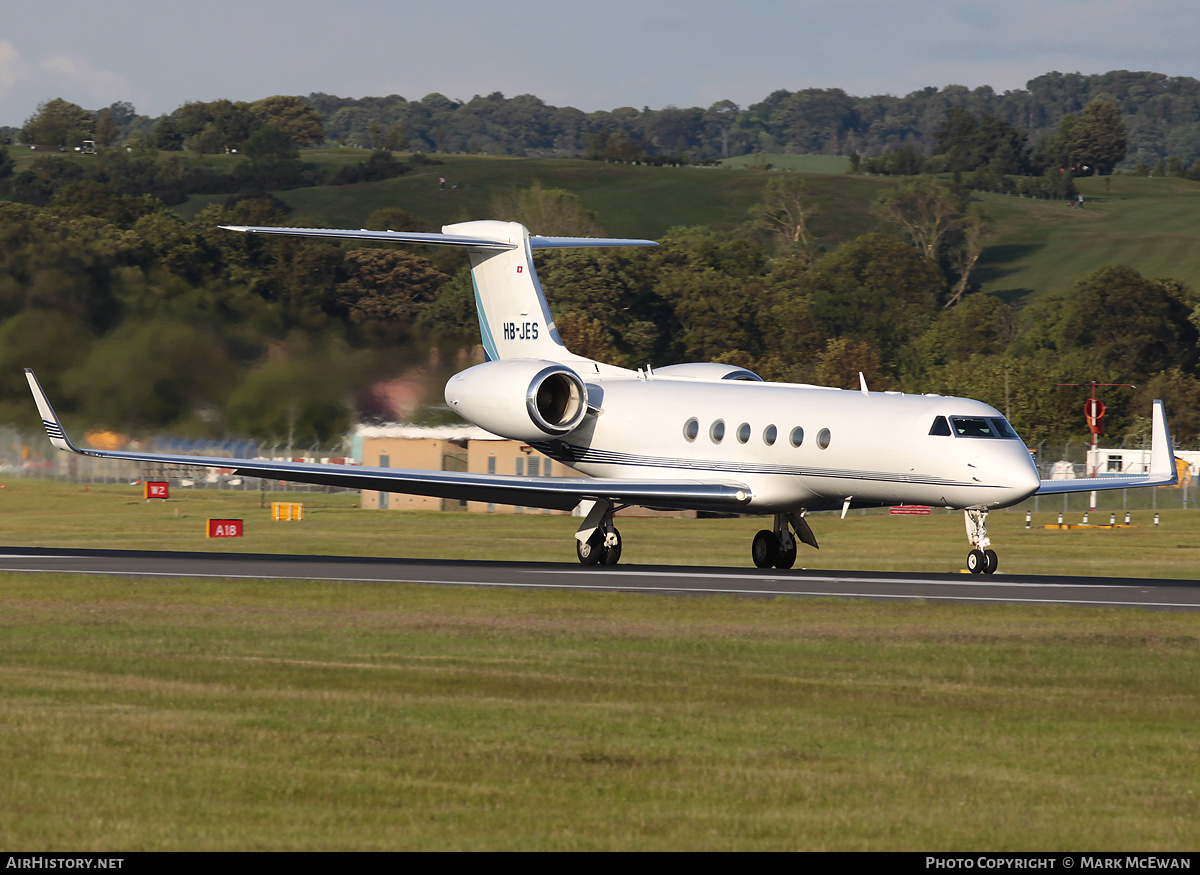 Aircraft Photo of HB-JES | Gulfstream Aerospace G-V Gulfstream V | AirHistory.net #319344