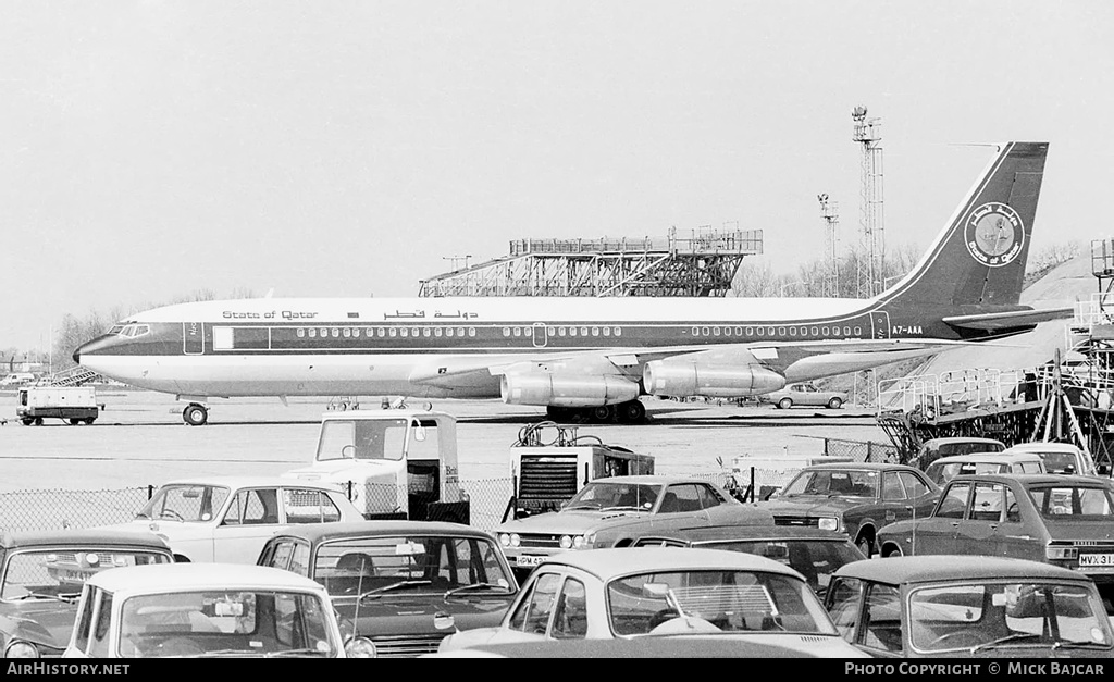 Aircraft Photo of A7-AAA | Boeing 707-3P1C | State of Qatar | AirHistory.net #319352