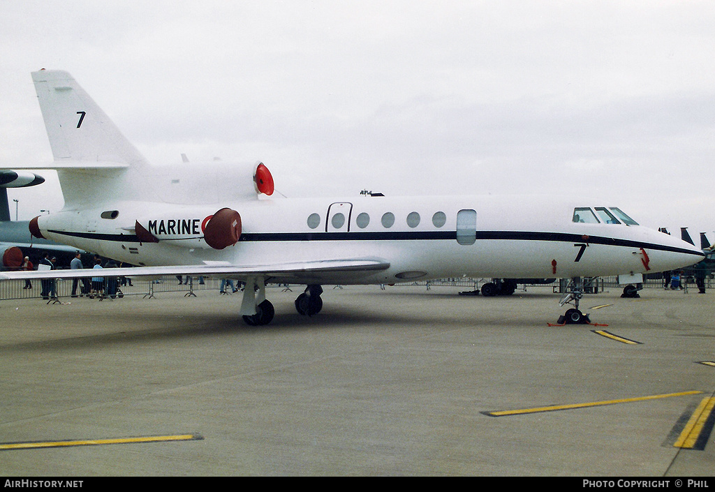 Aircraft Photo of 7 | Dassault Falcon 50MS Surmar | France - Navy | AirHistory.net #319360