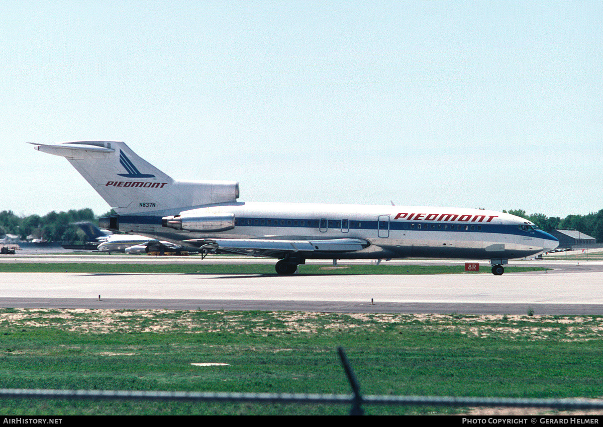 Aircraft Photo of N837N | Boeing 727-51 | Piedmont Airlines | AirHistory.net #319377