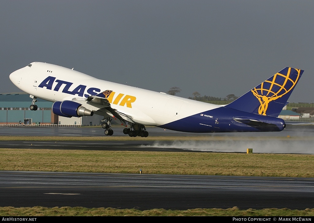 Aircraft Photo of N409MC | Boeing 747-47UF/SCD | Atlas Air | AirHistory.net #319384