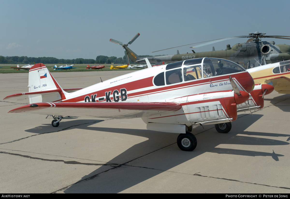 Aircraft Photo of OK-KGB | Let Ae-145 Super Aero 145 | Aero Černý | AirHistory.net #319392