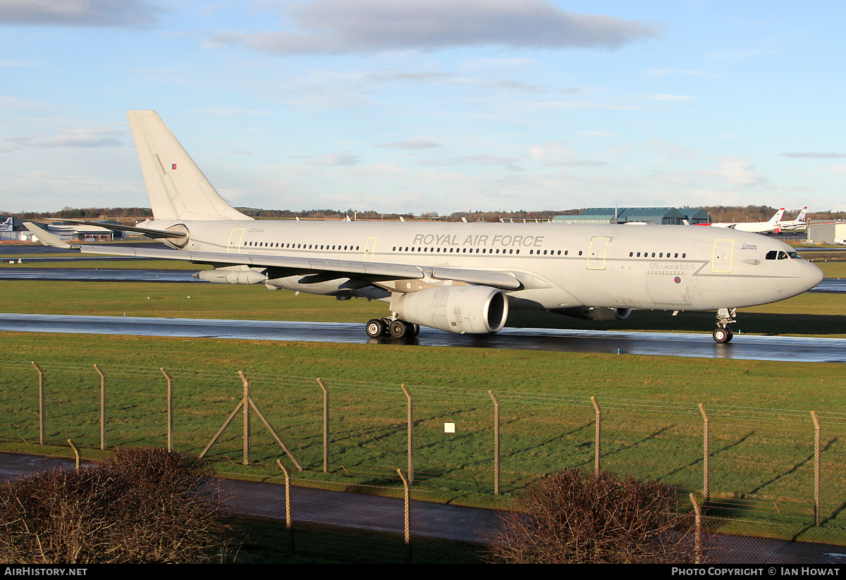 Aircraft Photo of ZZ333 | Airbus A330 Voyager KC3 (A330-243MRTT) | UK - Air Force | AirHistory.net #319394