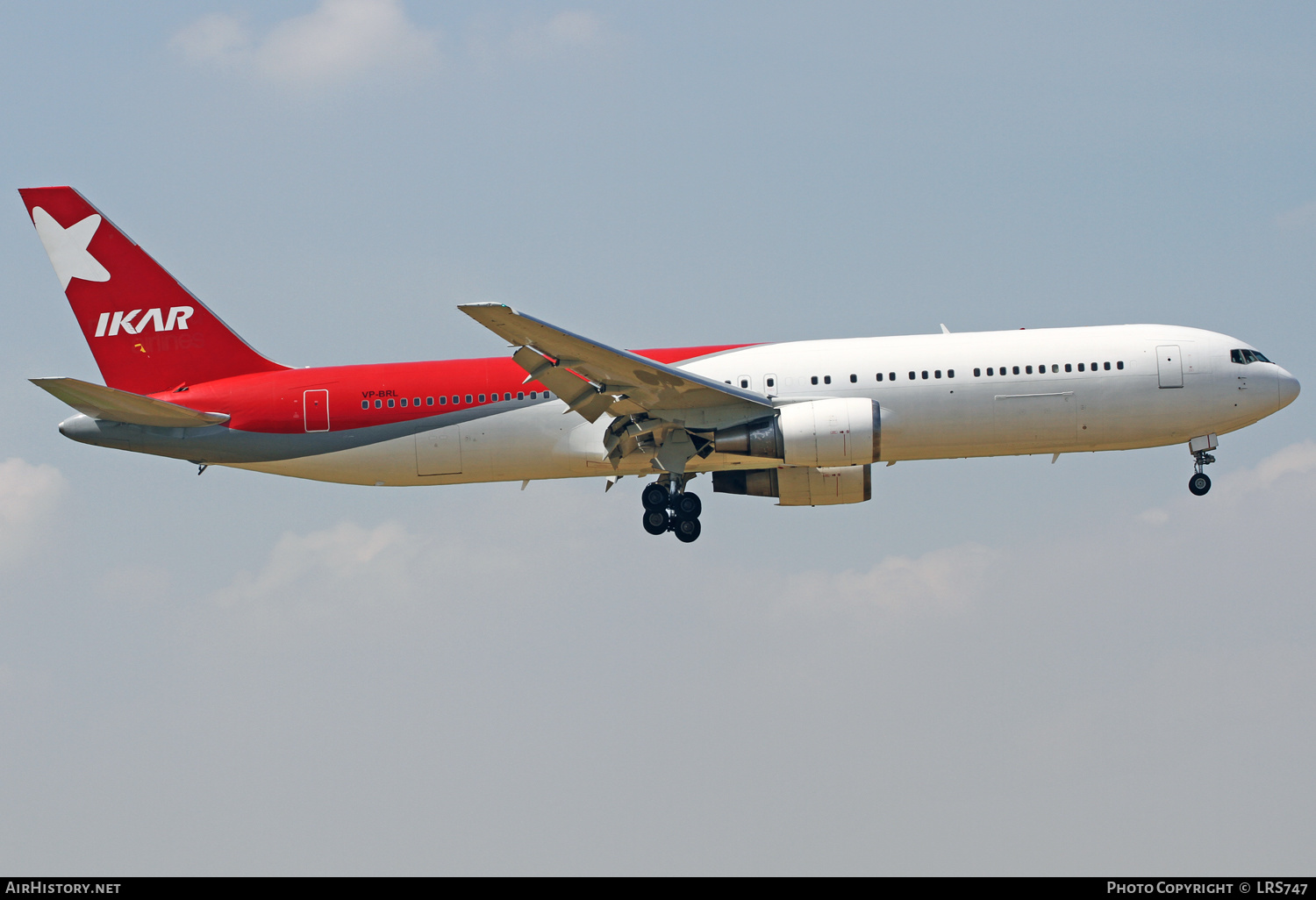 Aircraft Photo of VP-BRL | Boeing 767-37D/ER | Ikar Airlines | AirHistory.net #319408