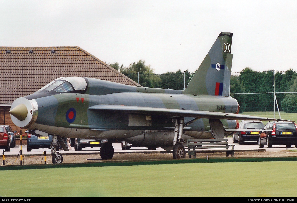 Aircraft Photo of XS456 | English Electric Lightning T5 | UK - Air Force | AirHistory.net #319414
