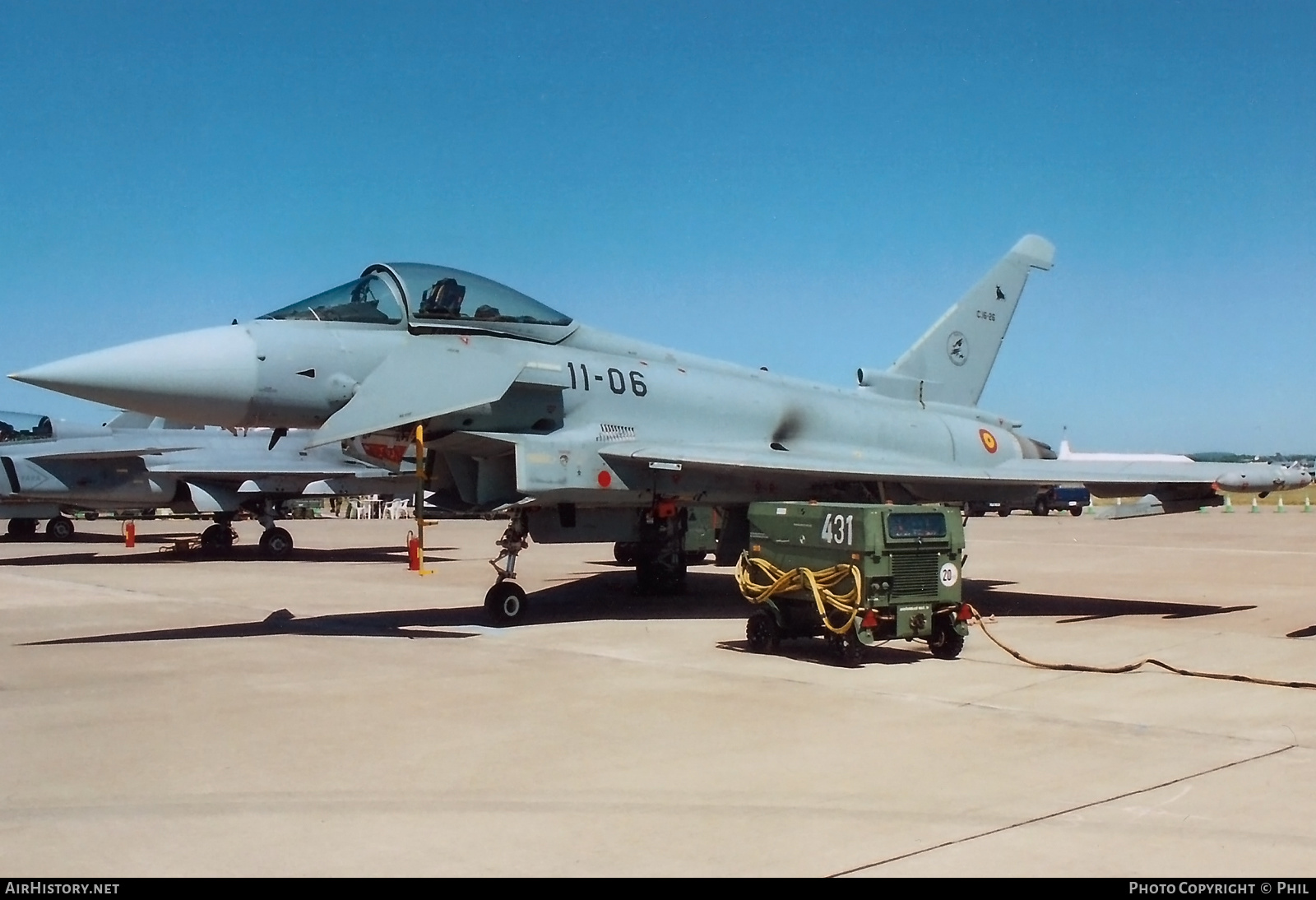 Aircraft Photo of C16-26 | Eurofighter EF-2000 Typhoon S | Spain - Air Force | AirHistory.net #319417