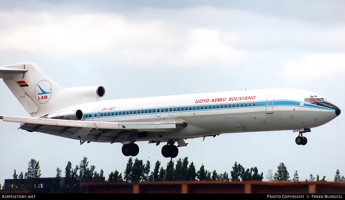 Aircraft Photo of CP-1367 | Boeing 727-2K3/Adv | Lloyd Aereo Boliviano - LAB | AirHistory.net #319429